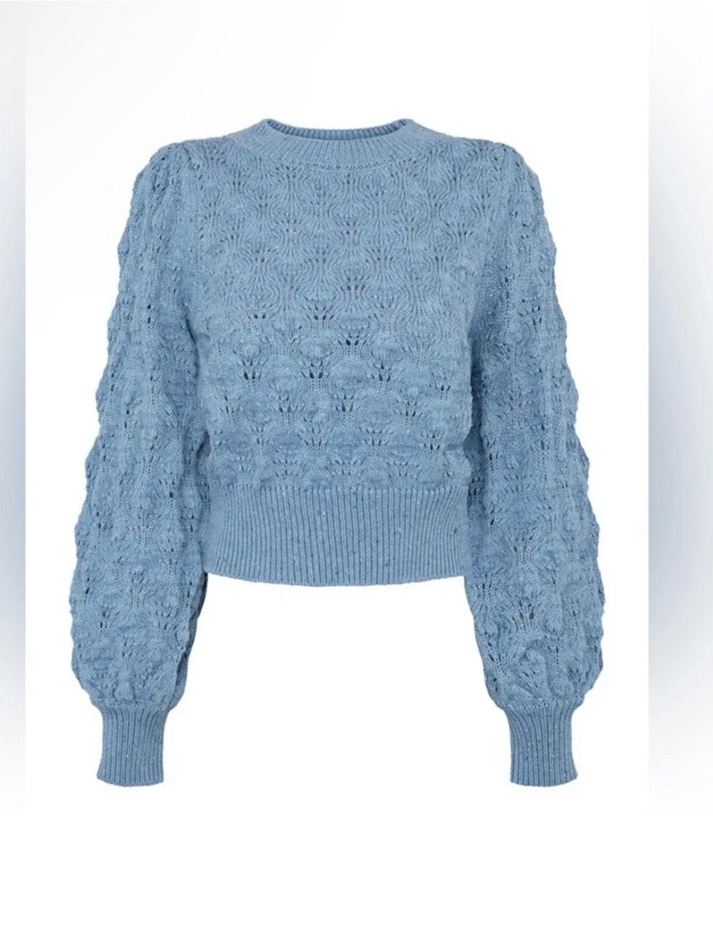 NWT Spell Bonfire Knit Jumper Sky Blue Size Large